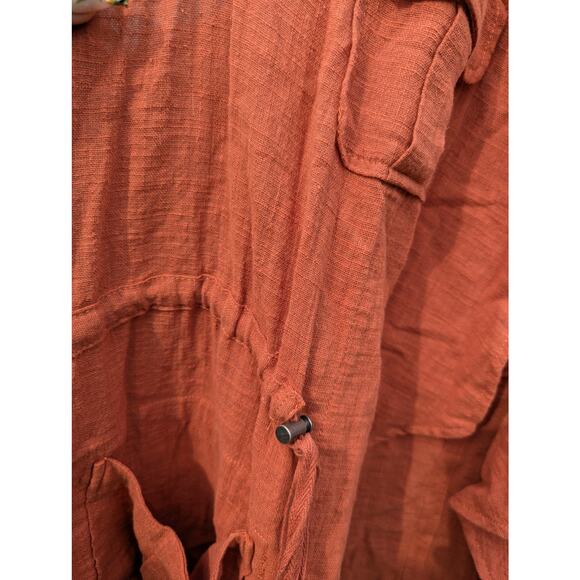 NWT Auburn Gauzy open front vest Torrid 2X fairy Grunge natural twee camp - Picture 3 of 5